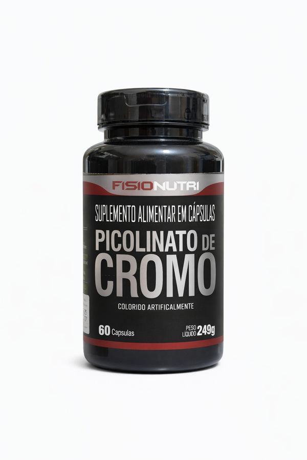 Picolinato de Cromo – 60 Cápsulas